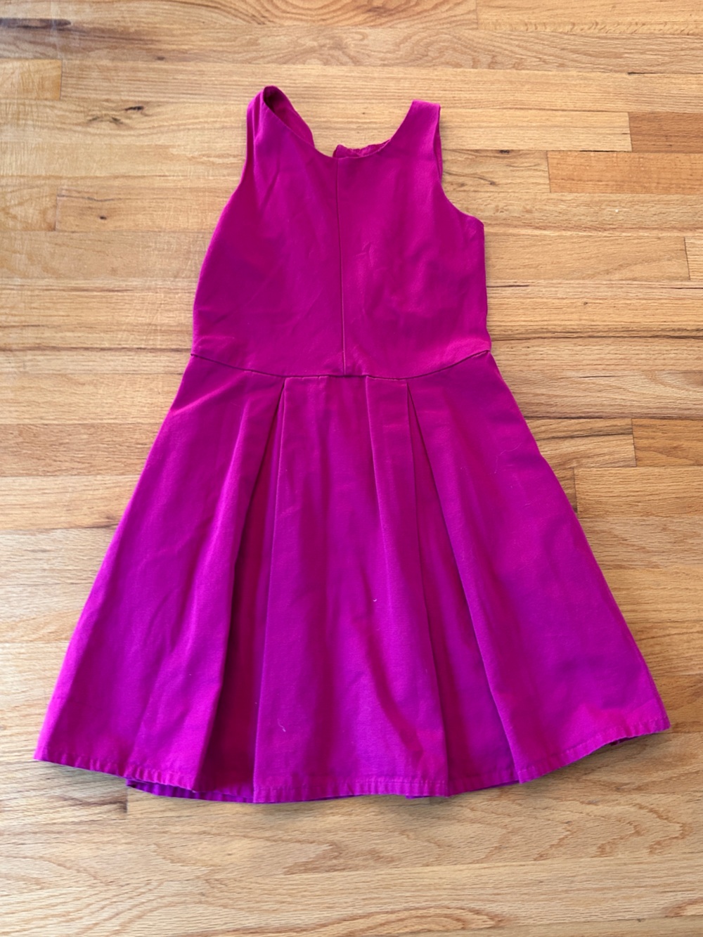 GAP Girls Fuchsia Sleeveless Fit & Flare Dress